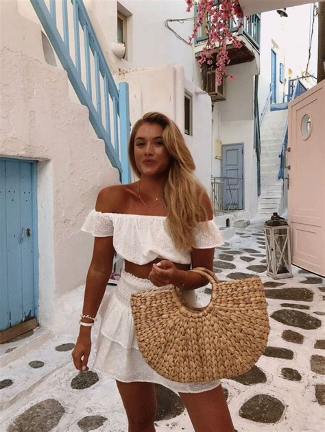 Greece Summer Outfits Greece Travel Outfits Europe Outfits Italy