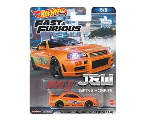 Hot Wheels Nissan Skyline Gtr Bnr Fast And Furious Hnw A Picclick Uk