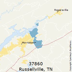 Russellville (zip 37860), TN