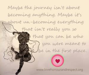 Finding Your Feet in Life - Love Honour and Respect