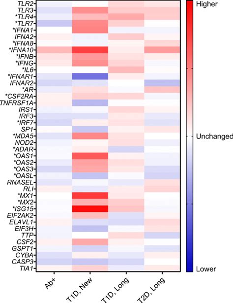 Heatmap Of Rna Expression In The Analysed Genes Genes Were Normalised