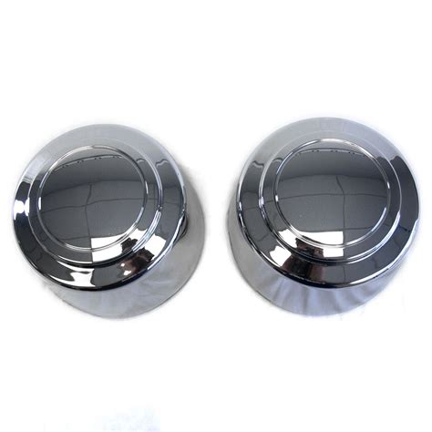 SETOF4 8LUG 16 Chrome Wheel Center Hub Caps Nut Covers Alloy Rim For