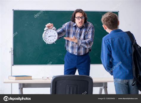 Lazy Boy Being Late For School Stock Photo By Elnur 328205450