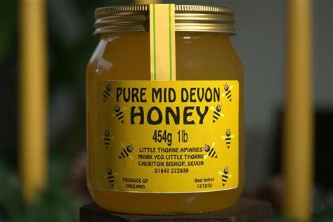 Raw English Honey Devon Honey And Candles
