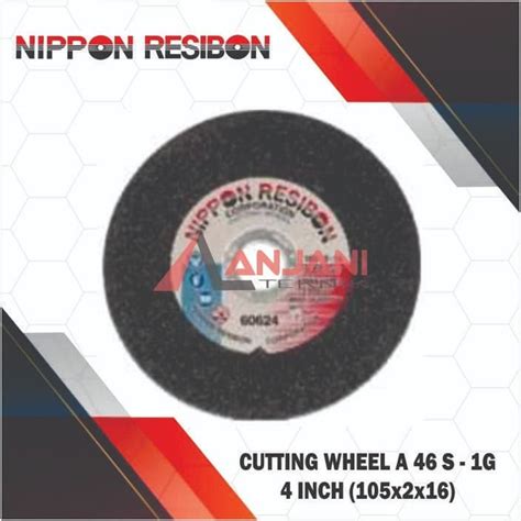 Jual MATA BATU GERINDA POTONG 4 INCH NIPPON RESIBON A46S 1G 4x2 CUTTING