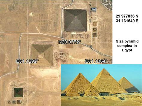 Coordinates Of The Giza Pyramid And Speed Of Light Mystery Still
