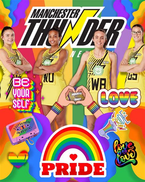 Manchester Thunder On Twitter 🌈 Celebrating Pride Month With