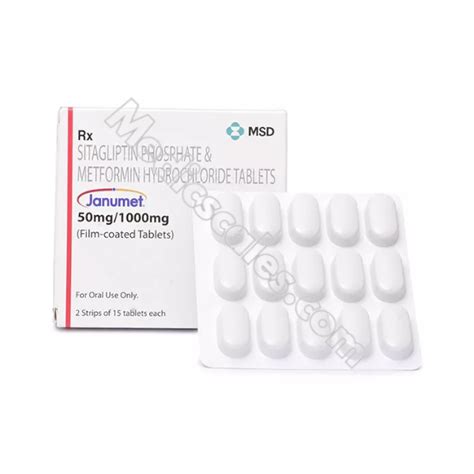 Janumet 50 1000 Mg Sitagliptin 20 Off Medicscales