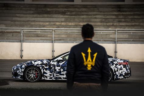 Maserati GranCabrio 2023 Il Prototipo Su Strada Foto Auto It