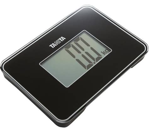 Buy TANITA HD-386 Compact Bathroom Scale - Black | Free Delivery | Currys