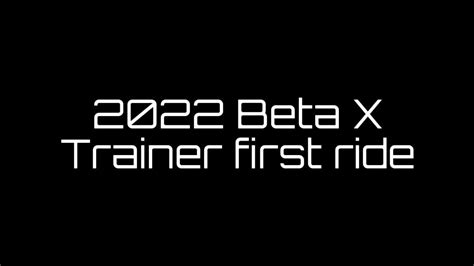 First Ride On My New Beta Xtrainer I Love This Bike Renduro