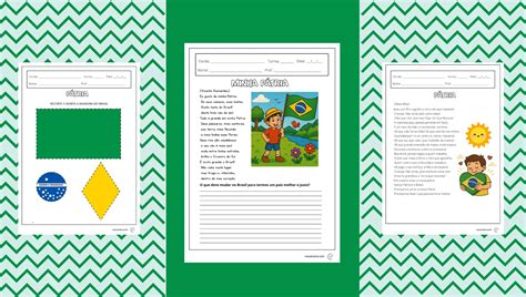 Atividades sobre a Semana da Pátria para imprimir