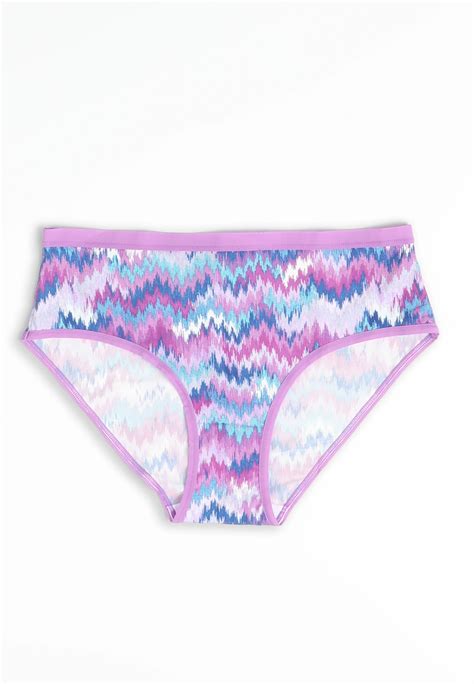 True Stretch Jersey Zig Zag Bikini Panty Maurices