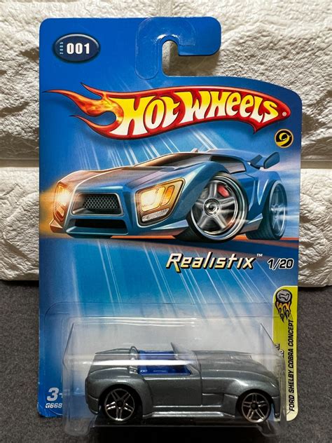 Hot Wheels Realistix First Editions Ford Shelby Cobra Concept EBay