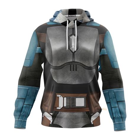 Homesizy Bo Katan Kryze Long Sleeves Shirts Printed 3D Unisex Cosplay