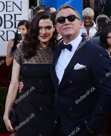 Actor Daniel Craig His Wife Actress Editorial Stock Photo - Stock Image