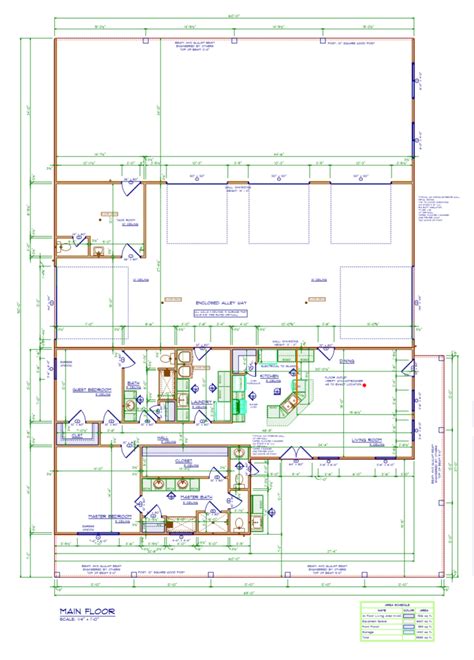 16 Amazing Barndominium With Porch Floor Plans