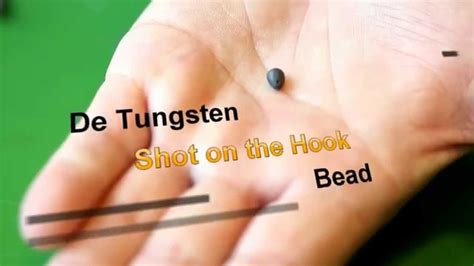 Pb Products Tungsten Shot On The Hook Bead Youtube