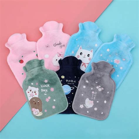 Portable Explosion Proof Cartoon Hot Water Bottles Warming Products