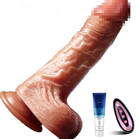 Dildo Z Teleskopowymi I Obrotowymi Wibracjami Podgrzewane Do C