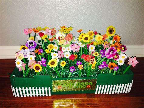 100th Day of School Project - Flower Garden