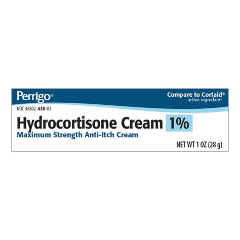 Hydrocortisone 1 Maximum Strength Anti Itch Cream Topical Cortisone