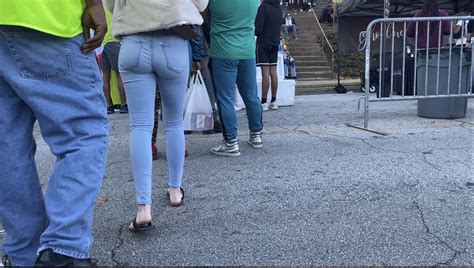 Her Ass Was So Tight The These Light Blue Jeans Tight Jeans Forum