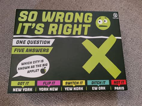 So Wrong It’s Right Game Review – What's Good To Do