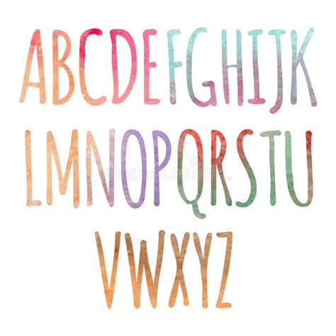 Fuente Gay Letras Del Arco Iris Lgbt Abc Para El S Mbolo De Gays Y Del Lesbi Ilustraci N Del