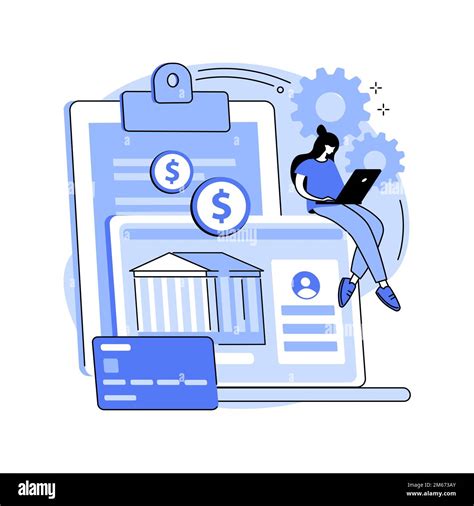 Bank Account Abstract Concept Vector Illustration Personal Bank