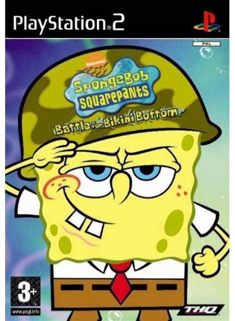 Spongebob Squarepants Battle For Bikini Bottom Ps Sony Playstation