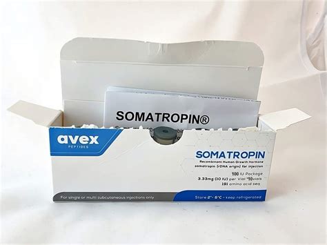 HGH Somatropin Avex Pharma 100 IU Steroid Centrum