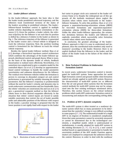 A Survey On Formation Control Algorithms For Multi Auv System PDF