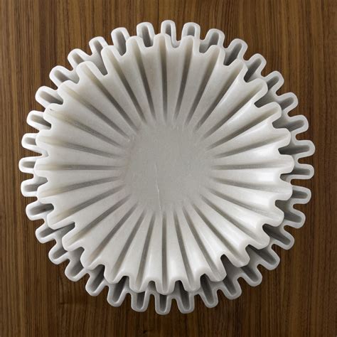 Fluted Marble Bowl – Mararamiro