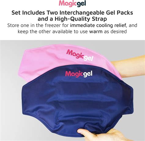 Magic Gel Back Pain Relief Gel Pack Hot Cold Ice Packs For Lower Lumbar Sciatic Nerve Disc