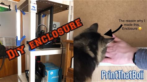 How To Make A Custom ‘cat Enclosure For An Ender 3 Pro With Ikea Lack