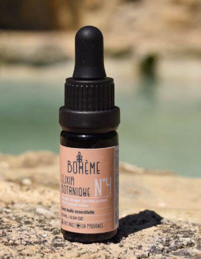 Sérum bio Elixir Botanique n°4, Eclat sans huile essentielle - Bohème ...