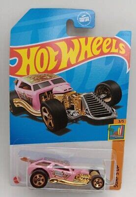 New Hot Wheels Surf Crate Pink Treasure Hunt Surf S Up