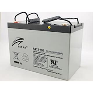 RA12 100SD Ritar 12V 100Ah AGM Battery 24 Month Pro Rata Warranty