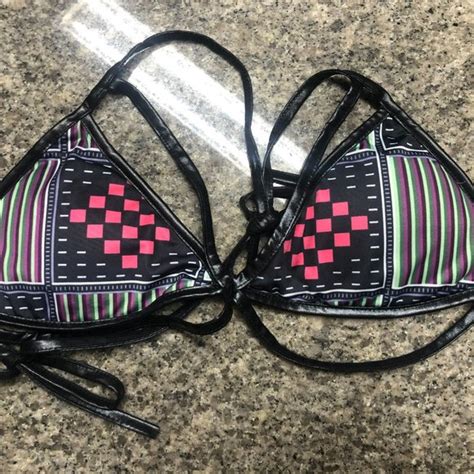 Swim Neon Bikini Top Poshmark