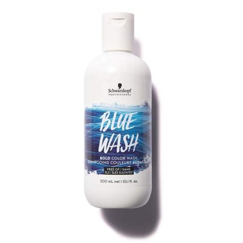 Пигментированный Шампунь Schwarzkopf Professional Color Wash Blue для ...