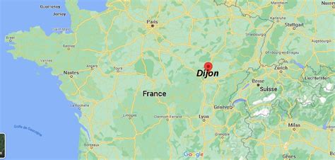 ou se trouve dijon sur la carte de france marketing
