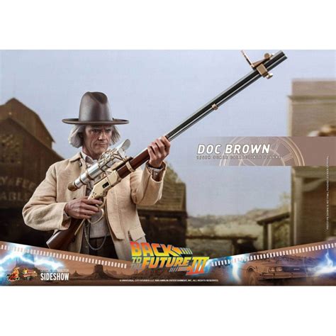 Doc Brown MMS617 Hot Toys Figure Back To The Futur 3