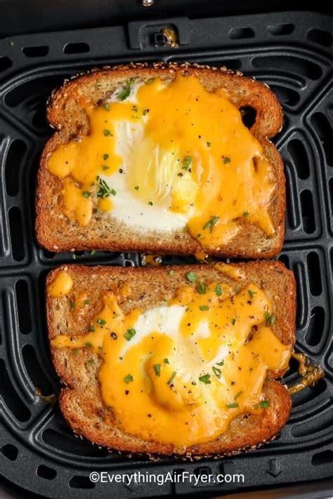 Air Fryer Eggs In A Hole Everything Air Fryer And More