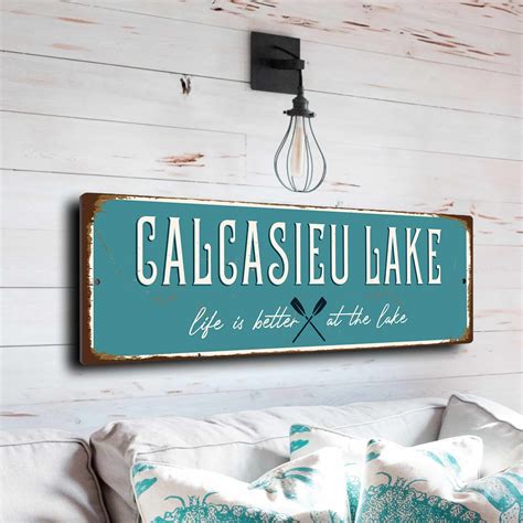 Calcasieu Lake | Lake House Decor | Lake Lover Gift