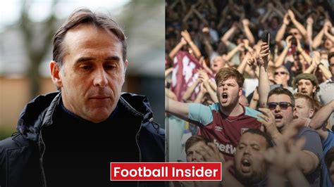 Julen Lopetegui Facing West Ham Sack Threat Wyness He S Got No Excuse