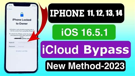 Icloud Bypass Ios 1651 Iphone Locked To Owner Unlock Without Apple Id Iphone 14 13 12 11 Youtube