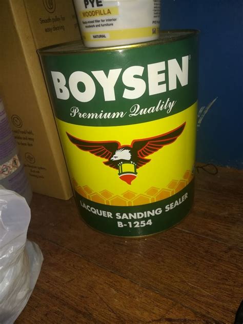 Boysen B 1254 Lacquer Sanding Sealer 4l Commercial And Industrial