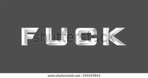 Letters Fuck Stock Vector Royalty Free 590199854 Shutterstock