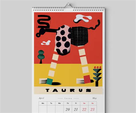 Zodiac Calendar 2023 on Behance